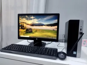 كمبيوتر مكتبي كامل 8GB+i5g7 ssd+hdd سريع جدا مناسب للدراسه