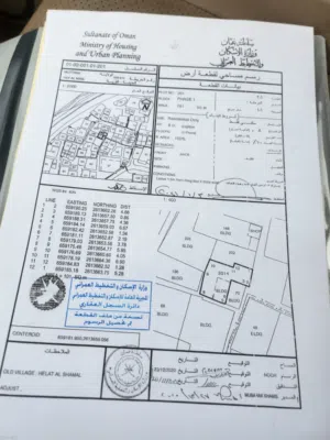 فرصه استثمارية وموقع متميز ارض للبيع بمطرح (حارة الشمال) حي الميناء مساحه 101مترمربع موقع مميز