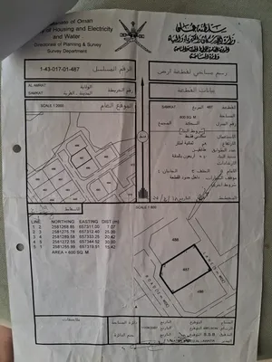 Residential Land for Sale in Muscat Amerat