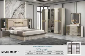 BEDROOM SET 7 PICES WITH MATTRESS WITH FITTING INCLUDING/غرف نوم مل سباع قطع مع دوشج مع ترکیب مجاني