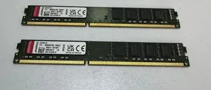 للبيع رام Kingston 16GB DDR3 1600 — قطعتان 8GB للكمبيوتر المكتبي