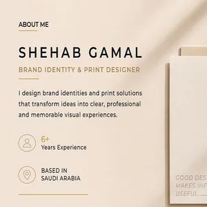 مصمم جرافيك  تصميم شعارات وهويات بصرية وسوشيال ميديا