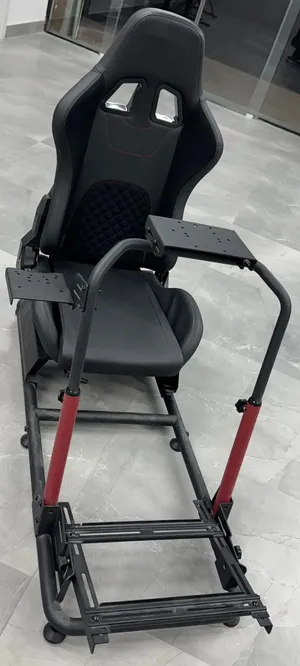 سيت ريسنج احترافي للالعاب القياده ( قابل للتعديل) Adjustable Racing Wheel Stand with Seat