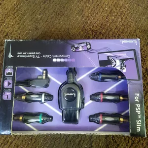 كابل Component Cable أصلي مخصص لجهاز PSP Slim بطول 1.8