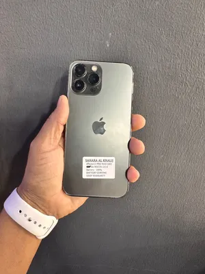 USED IPHONE 13 pro max (1Tb) USED  -BATTERY CHANGE  100%health original