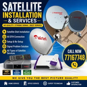 satellite dish installation