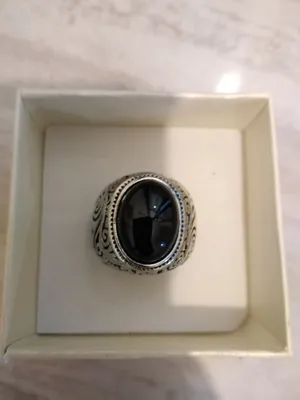حاتم فضي مقاس 19