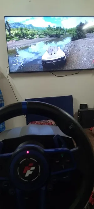 streen wheel with stand for PS5, PS4, PS3, PC