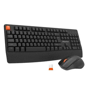 Meetion C4130 Wireless Ergonomic Keyboard & Mouse Combo كيبورد وماوس لاسلكي
