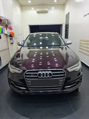 2014 Audi A6 S6 Sedan GCC Specs Purple, Fully Loaded, Excellent Condition
