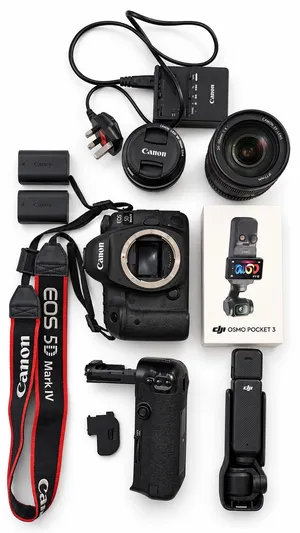 كاميرا Canon EOS 5D Mark IV Full + DJI Osmo Pocket 3