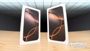 ايفون 16 بروماكس جديد(256GB) الشرق الأوسط بسعر مميز