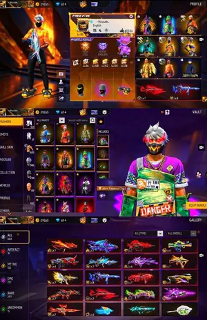 FREE FIRE ACCOUNT SALE 800 aed