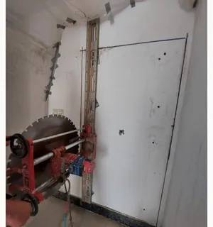 قص وتخريم الخرسانه