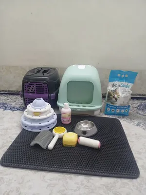 العنوان: مستلزمات قطط كاملة للبيع