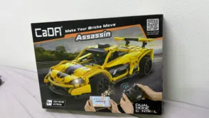 Remote control Sports car building lego for kids