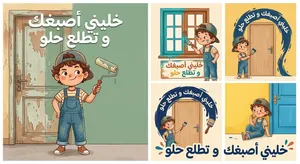 صبغ ودهان ،تشطیب نظیف و دقیق