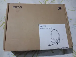 سماعة EPOS SC 660 اورجينال جديدة بالكرتونة - مناسبة لكول سنتر ومكاتب