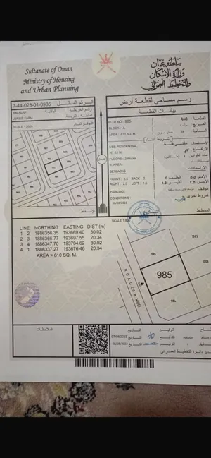 للبيع ارض موقع ممتاز جدا