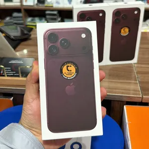 ايفون 18 برو ماكس ، ذاكرة 256GB نسخة هونغ كونغ تدعم الشريحة العادية جديد ضمان سنة