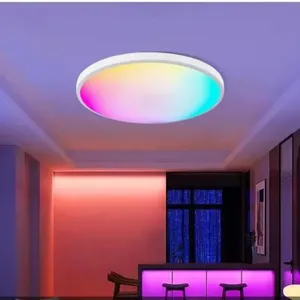 مصباح سقف ذكي Smart WiFi Ceiling Light (RGB+CCT) يدعم التحكم بالتطبيق والتحكم الصوتي