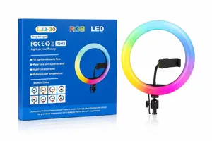 رينج لايت ملون مع ستاند ljj-30