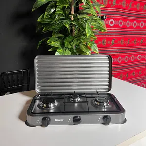 طباخ غاز متنقل من بيهارت حجم صغير ثلاث عيون و سعر بي مجال