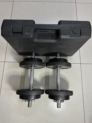 20KG RUBBER-COATED DUMBBELL SET