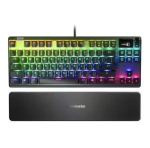 Pre-Owned SteelSeries Apex ProTKL Mechanical Switches Gaming Keyboard with OLED Smart Display Wired