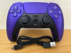PS5 DualShock controller (purple)