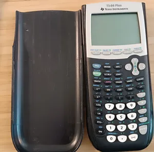 TEXAS INSTRUMENTS TI-84 PLUS آلة حاسبة علمية نوع تكساس انسترومنتس للنظام الأمريكي SAT ACT AP