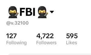 account tiktok level 28/4800k followers