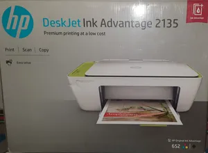 سكانر و طابعة وماكينة تصوير hp حجمها صغير موديل 2135 deskjet ink advantage