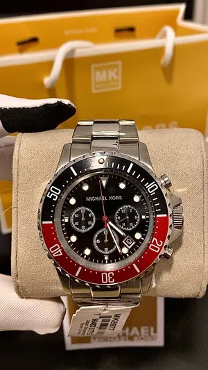 ORIGINAL Brand New Michael Kors Everest (Black & Red Bezel) MK8977