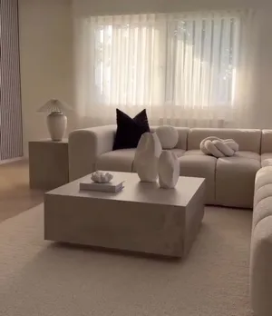 طاولة قهوة رخام