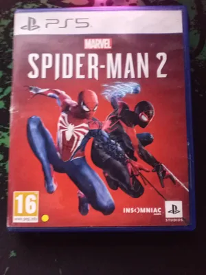 سيدي سبايدر مان 2 PS5 للبيع مستعمل نظيف 100% SPIDER MAN 2