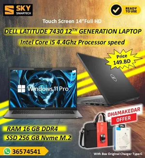 Dell Latitude i5 12th Gen 16GB RAM 256GB SSD M.2 Nvme