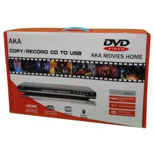 جهاز dvd يعمل على جميع انواع شاشات التلفزيون نظام HD ومدخل usb