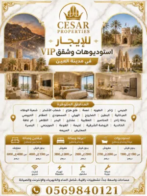 استوديو مفروش