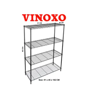 Chrome Coated Wire Shelving Units For Storage -   الرفوف للمخزن
