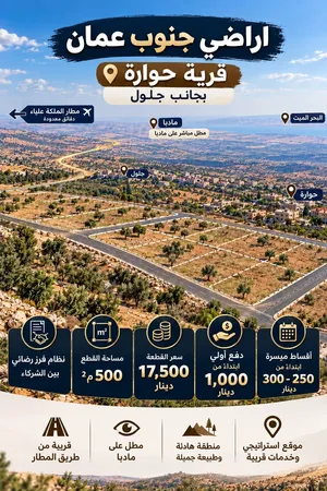 ارض للبيع طريق المطار