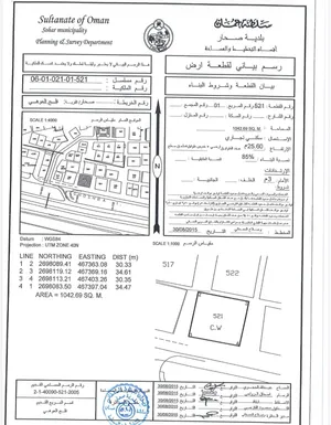 Commercial Land for Rent in Al Batinah Sohar