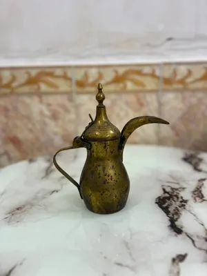 دلتين قهوه نحاس