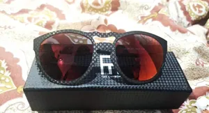 Brand New T&A Carbon Fiber Sunglasses – Red Mirror Lens (30 KD)