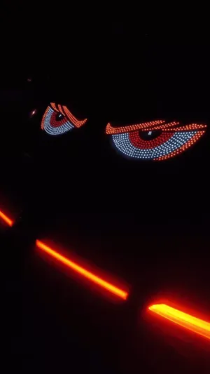 أضواء لد عيون وفم الشيطان للسيارة - Devil's Eye Car LED Lights