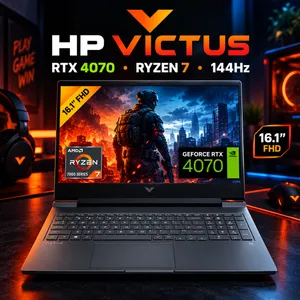 HP VICTUS  RAYZEN7 8800H RTX 4070 8GB SSD 512GB RAM 16GB