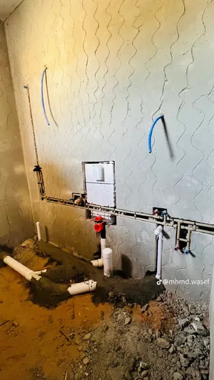 لتركيب المواد الصحيه سباكه تأسيس وتشطيب