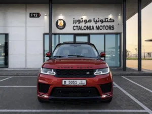 رانج سبورت 2014 فيس ليفت 2020 اورجينال 8 سلندر البيع مع الرقم ajman D5051