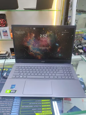 gaming laptop Acer core i5 12th gen 16 GB Ram 512 SSD 4 GB Nvidia geforce Rtx high prosesar warranty