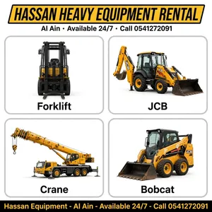 All heavy equipment available